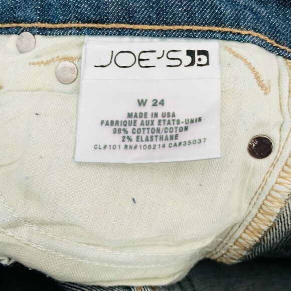 Joe’s Jeans Franky Boot Cut Dark Jeans 24 - Picture 6 of 7